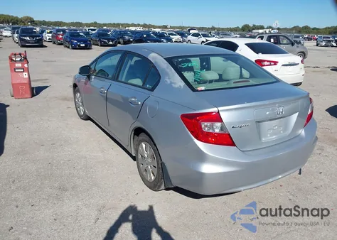 2012 Honda Civic Lx from USA, damaged, VIN 2HGFB2E54CH503777